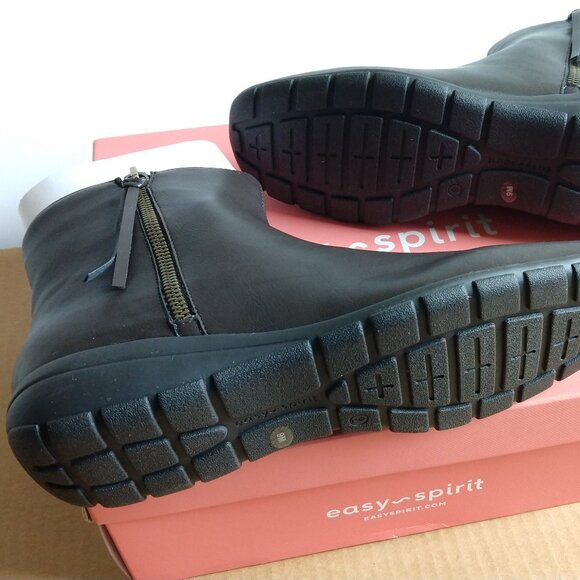 Easy Spirit Addy Brown Vegan Bootie NIB - sz 9 fits 8 - Picture 5 of 6